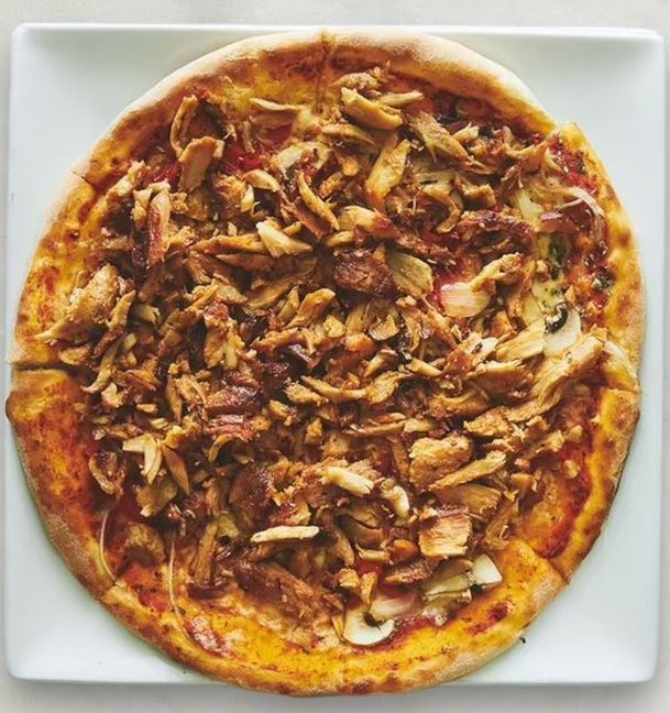 Kebab Pizza